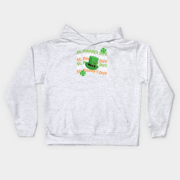 St. Paddy's Day Kids Hoodie by With Own Style